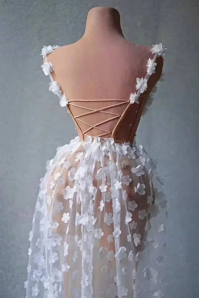 Mesh See Through Flowers Backless Prom Hotwife Outfit Women Sexy Elegant Party Dress Wedding Celebrate Evening Gown
Mesh See Through Flowers Backless Prom Hotwife Outfit Women Sexy Elegant Party Dress Wedding Celebrate Evening Gown