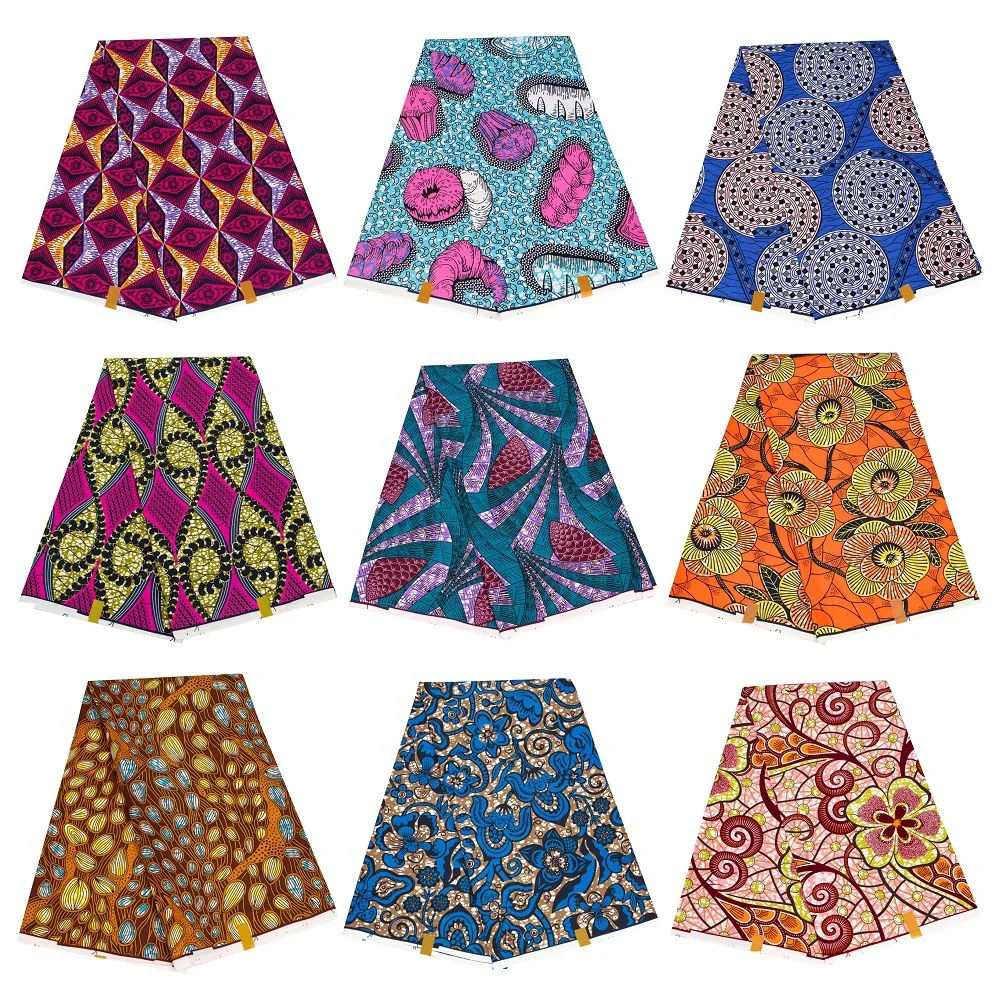 African Ankara Fabric Latest 2024 Batik Real Wax Polyester High Quality for Party Dress Craft Accessory Fabric for Sewing FP6554
African Ankara Fabric Latest 2024 Batik Real Wax Polyester High Quality for Party Dress Craft Accessory Fabric for Sewing FP6554