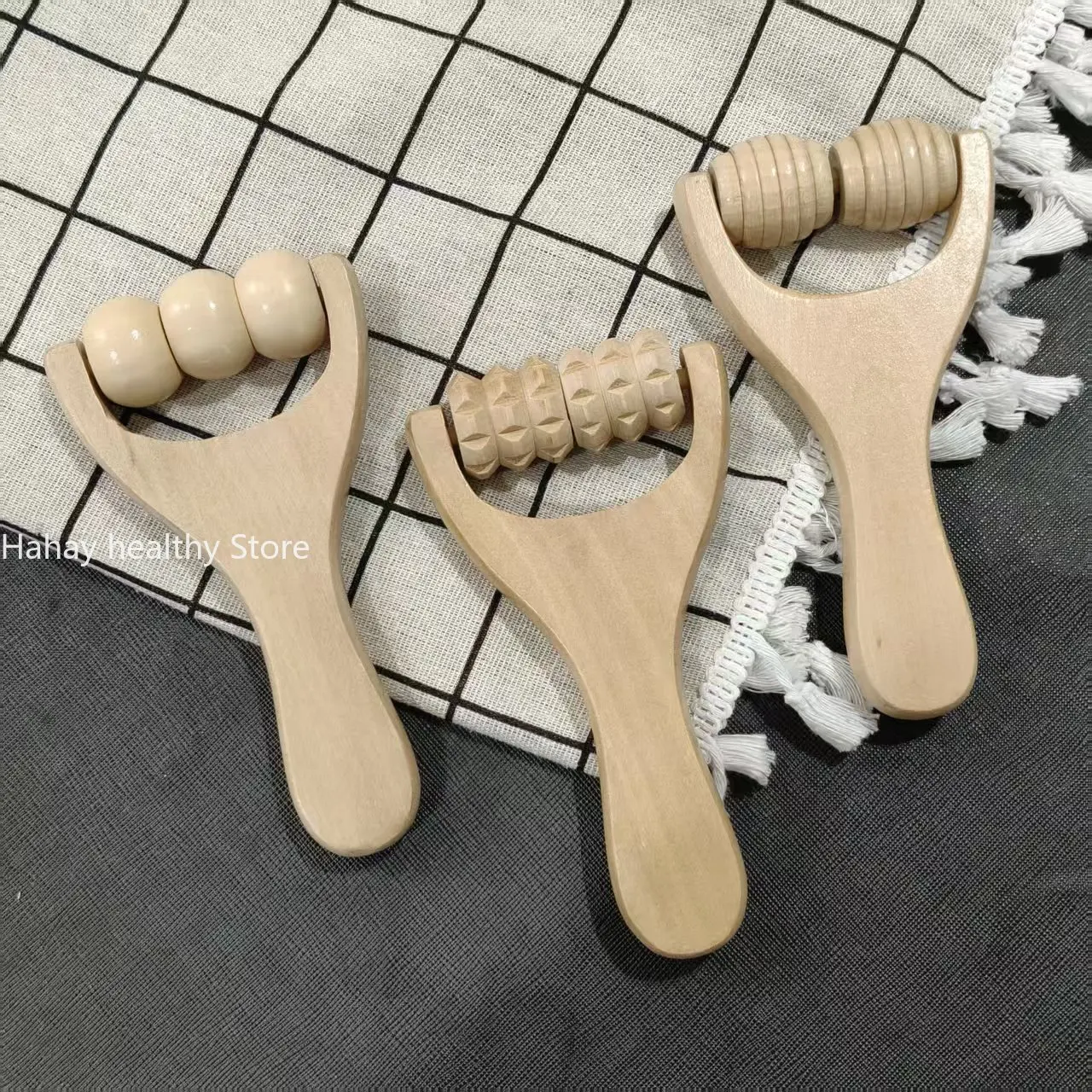 Деревянный массажный ролик, ручной инструмент для облегчения боли в мышцах тела, точечный массаж, инструмент для глубокой релаксации тканей
Деревянный массажный ролик, ручной инструмент для облегчения боли в мышцах тела, точечный массаж, инструмент для глубокой релаксации тканей