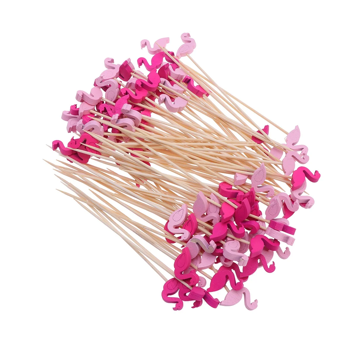2 Pack Flamingo Food Picks Fruit Dessert Forks Bamboo Toothpicks Cocktail Stir Sticks Party Supplies Mini Snacks Decorations
2 Pack Flamingo Food Picks Fruit Dessert Forks Bamboo Toothpicks Cocktail Stir Sticks Party Supplies Mini Snacks Decorations
