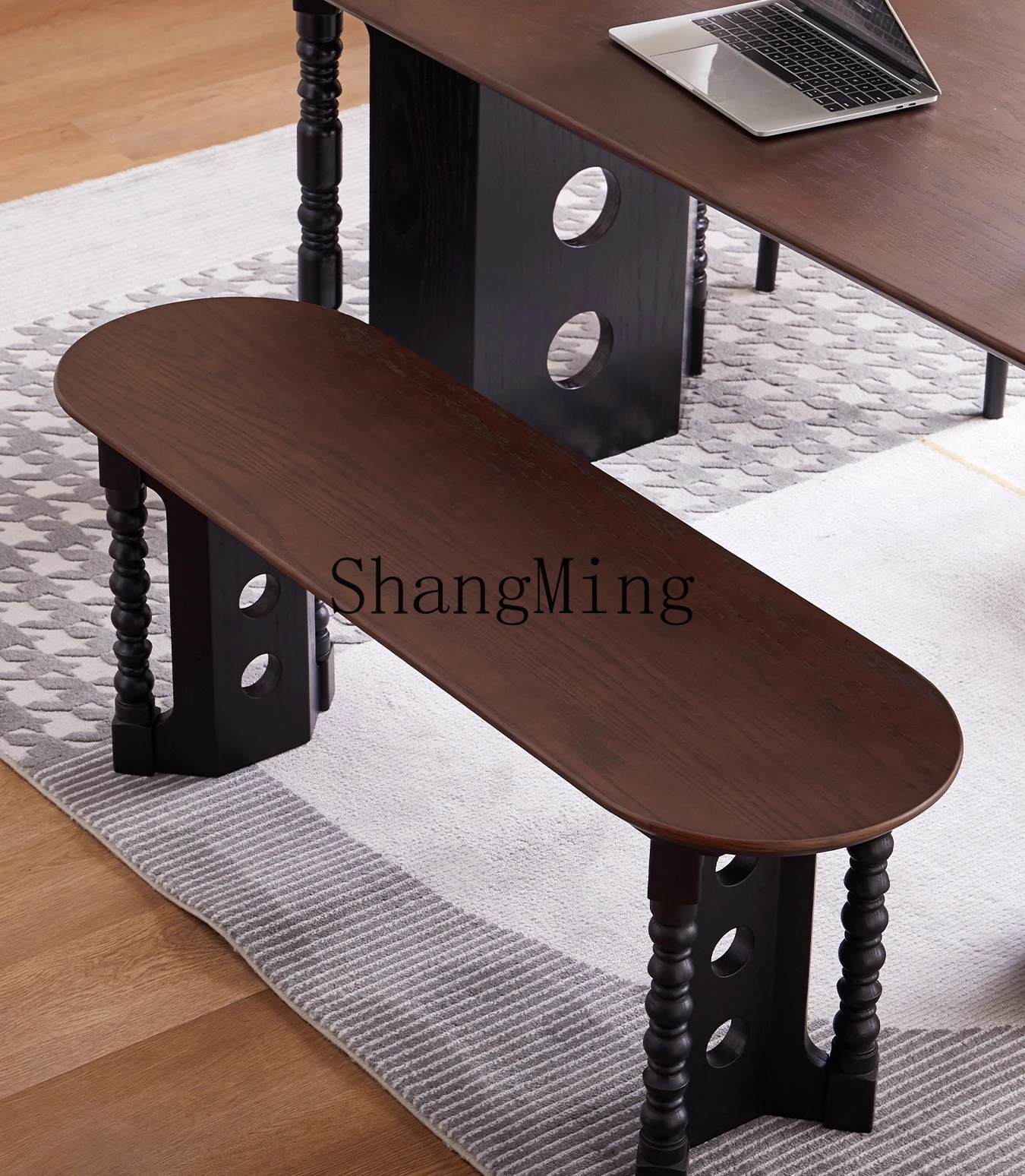 CL Retro Solid Wood Long Bench Dining Chair for Home Restaurant Bedroom Bedside Shoe Changing Stool
CL Retro Solid Wood Long Bench Dining Chair for Home Restaurant Bedroom Bedside Shoe Changing Stool