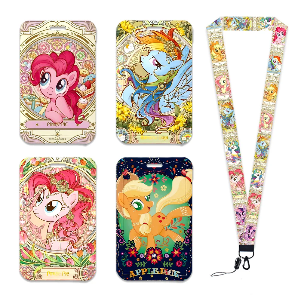 Cartoon Movie Ponies Cute Card Holder Keychain Work Card Badge Holder Bus School Student Card Case Accessories
Cartoon Movie Ponies Cute Card Holder Keychain Work Card Badge Holder Bus School Student Card Case Accessories