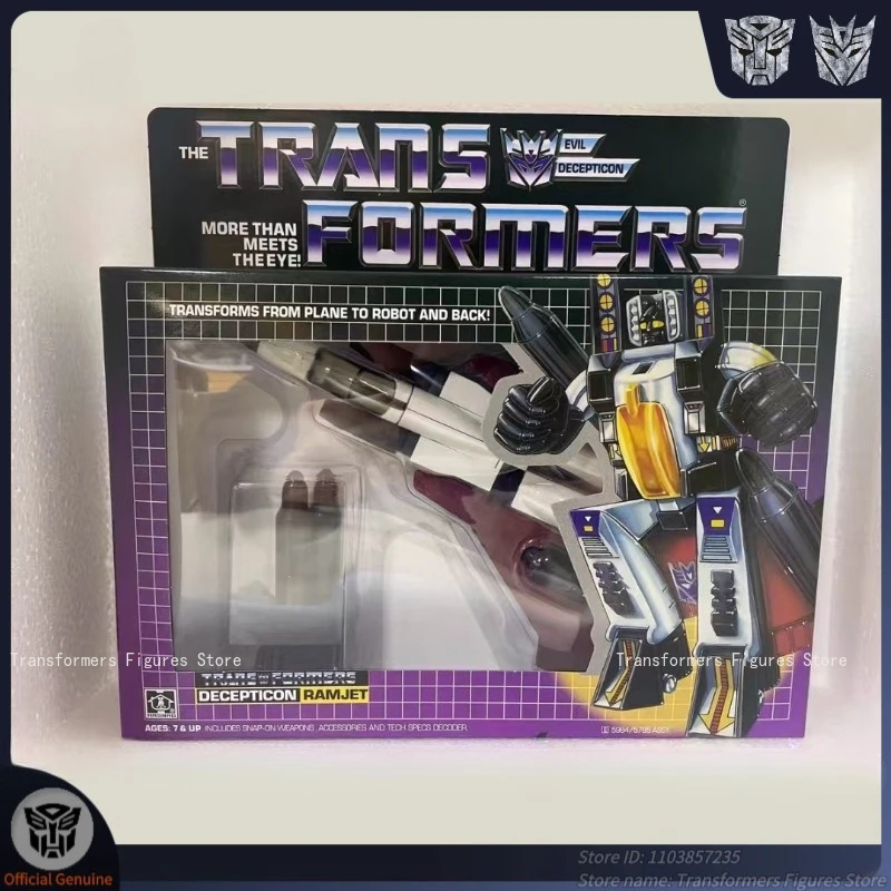 In Stock Transformer Original Replica G1-Ramjet Ko Movie Cartoon Action Figure Anime Movable Robot Model Studio Toys Gifts Doll
In Stock Transformer Original Replica G1-Ramjet Ko Movie Cartoon Action Figure Anime Movable Robot Model Studio Toys Gifts Doll