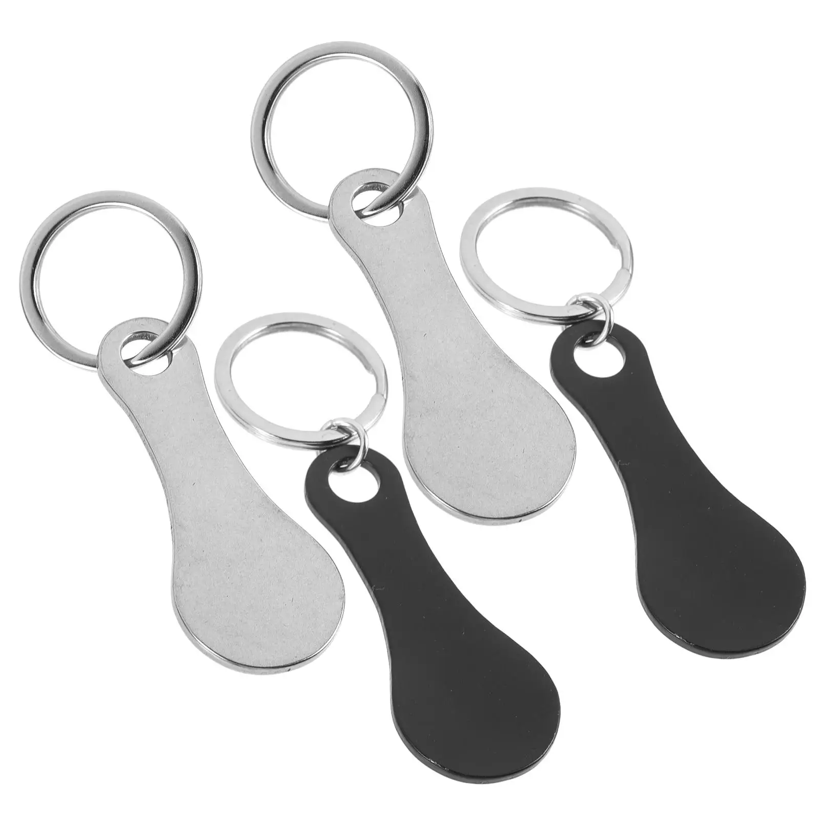 4 Pcs Cart Token Shopping Trolleys Supermarket Supplies Portable Key Rings Stainless Steel
4 Pcs Cart Token Shopping Trolleys Supermarket Supplies Portable Key Rings Stainless Steel