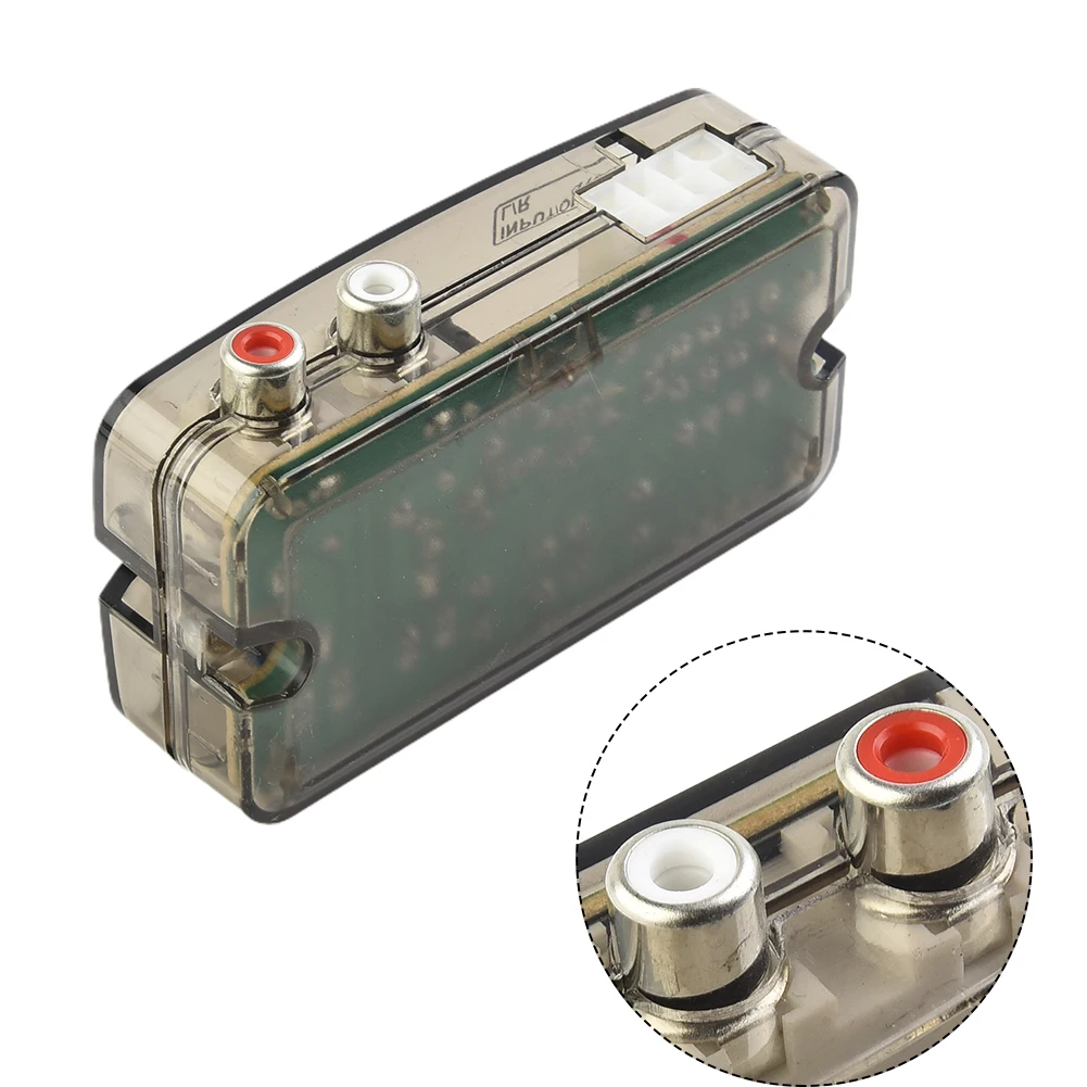 Автомобильный аудиоконвертер 12 В для стереовыхода RCA — регулируемый адаптер высокого в низкий уровень для добавления сабвуферов в заводские головные блоки
Автомобильный аудиоконвертер 12 В для стереовыхода RCA — регулируемый адаптер высокого в низкий уровень для добавления сабвуферов в заводские головные блоки