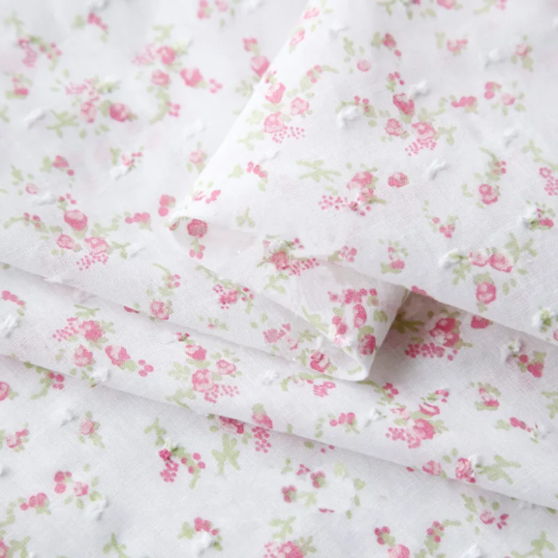 100% Cotton Calico Polka Dot Jacquard Fabric - Printed Material for Shirts, Small Floral Dresses & Handmade Kids Clothes
100% Cotton Calico Polka Dot Jacquard Fabric - Printed Material for Shirts, Small Floral Dresses & Handmade Kids Clothes
