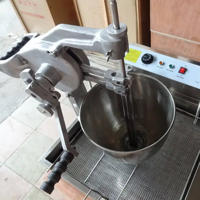 New Gas Semi-Automatic Mochi Donut Pon De Ring Fryer 220V/110V High Productivity Flour Bakery Machine
New Gas Semi-Automatic Mochi Donut Pon De Ring Fryer 220V/110V High Productivity Flour Bakery Machine