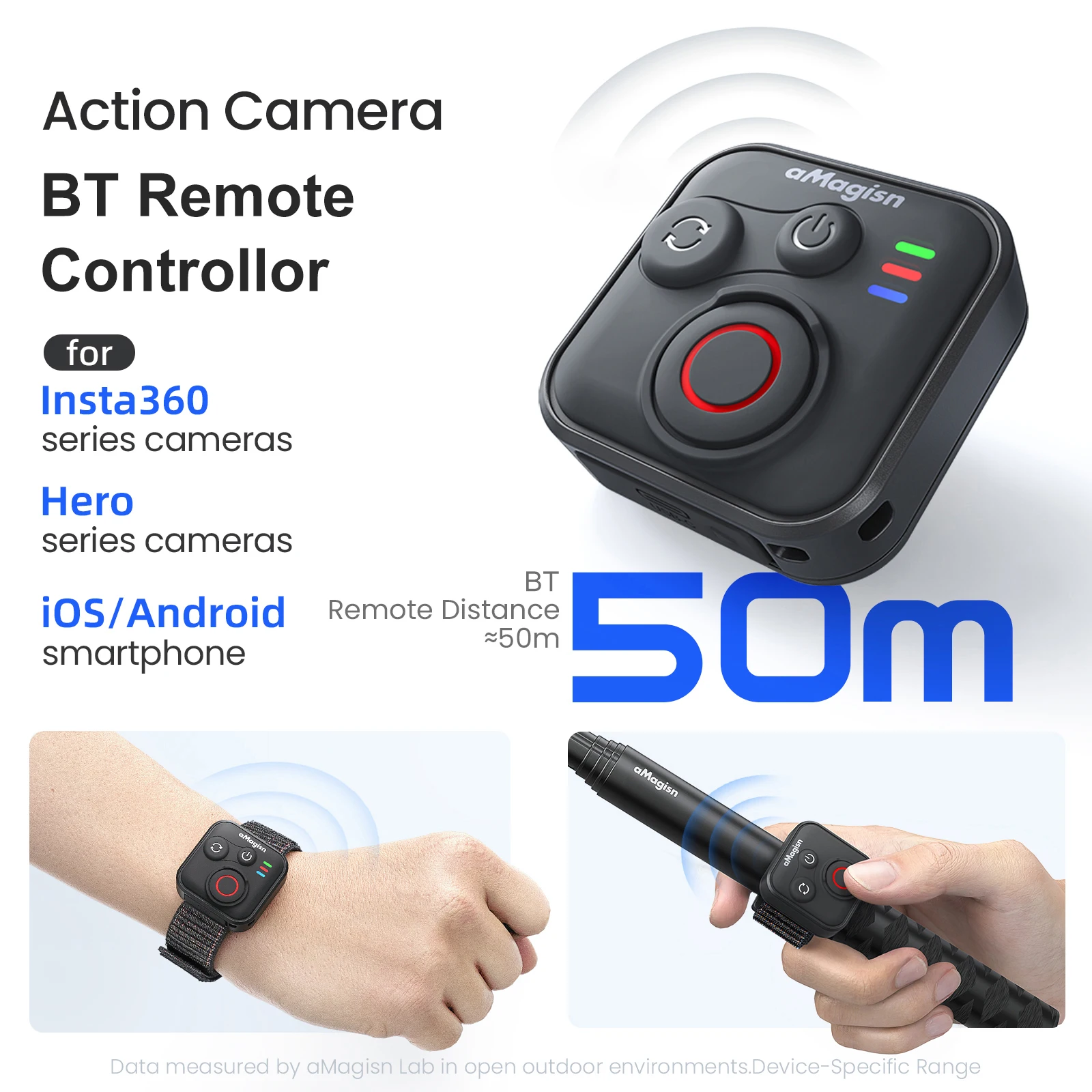 Беспроводной пульт дистанционного управления BT с ремешком на запястье, умный беспроводной пульт для управления камерой, аксессуар для спортивных камер
Беспроводной пульт дистанционного управления BT с ремешком на запястье, умный беспроводной пульт для управления камерой, аксессуар для спортивных камер