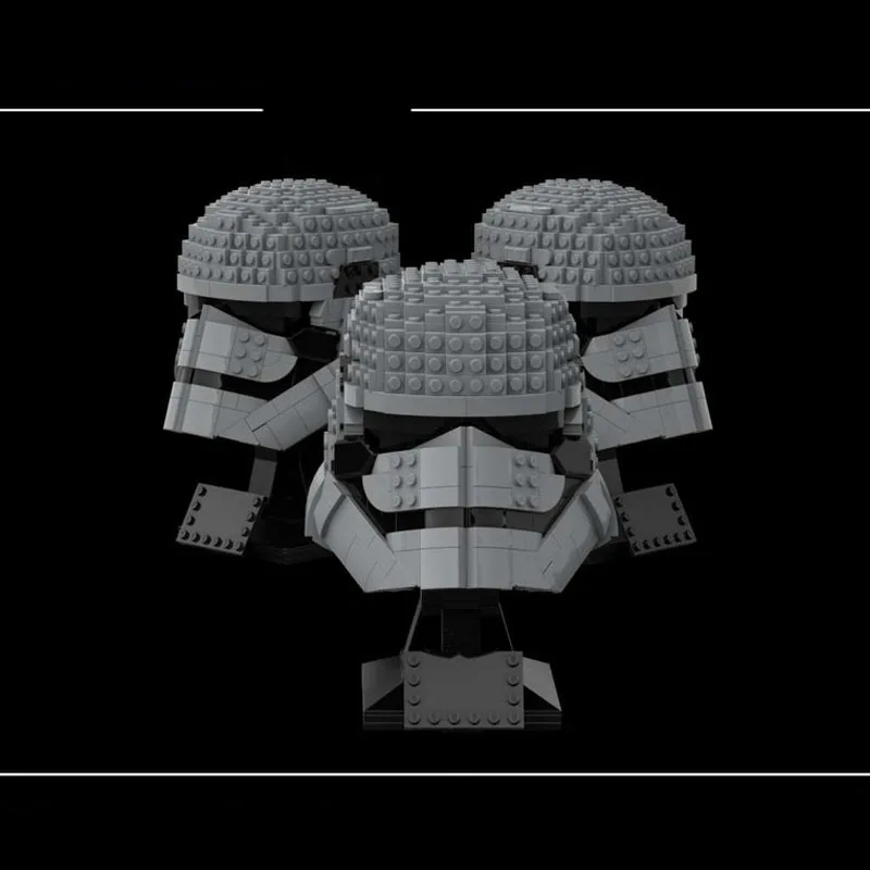 689 шт. MOC научно-фантастический фильм (ЗВЕЗДЫЙ БАТЛ) Phasma шлем серии строительные блоки модель фестиваль детский подарок
689 шт. MOC научно-фантастический фильм (ЗВЕЗДЫЙ БАТЛ) Phasma шлем серии строительные блоки модель фестиваль детский подарок