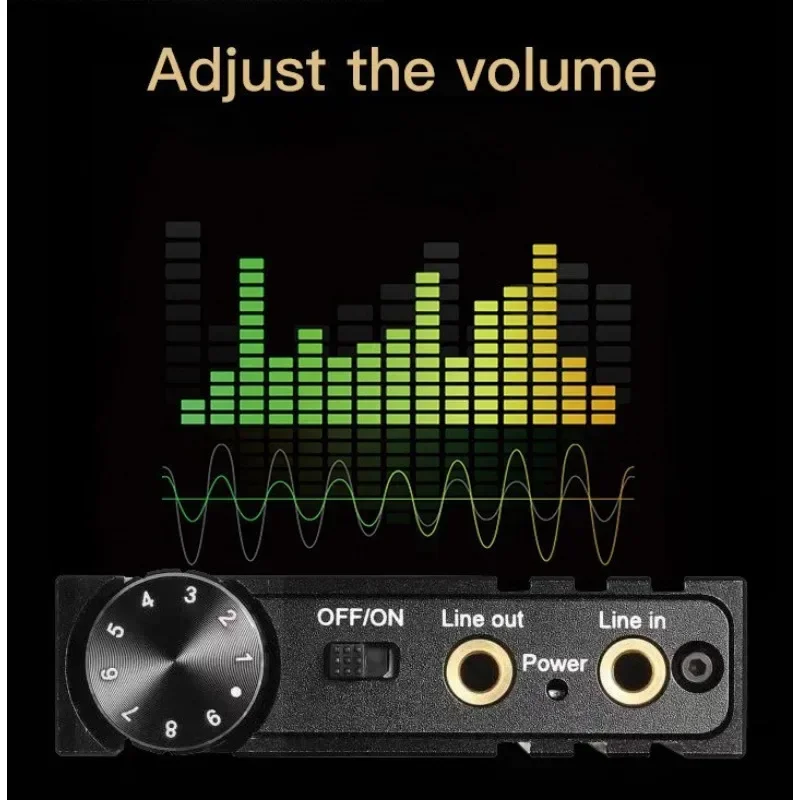 HiFi Headphone Amplifier Headphone Amp 3.5mm Stereo Audio Out With Switch Powered Dual-Output With 2-Level Boost
HiFi Headphone Amplifier Headphone Amp 3.5mm Stereo Audio Out With Switch Powered Dual-Output With 2-Level Boost