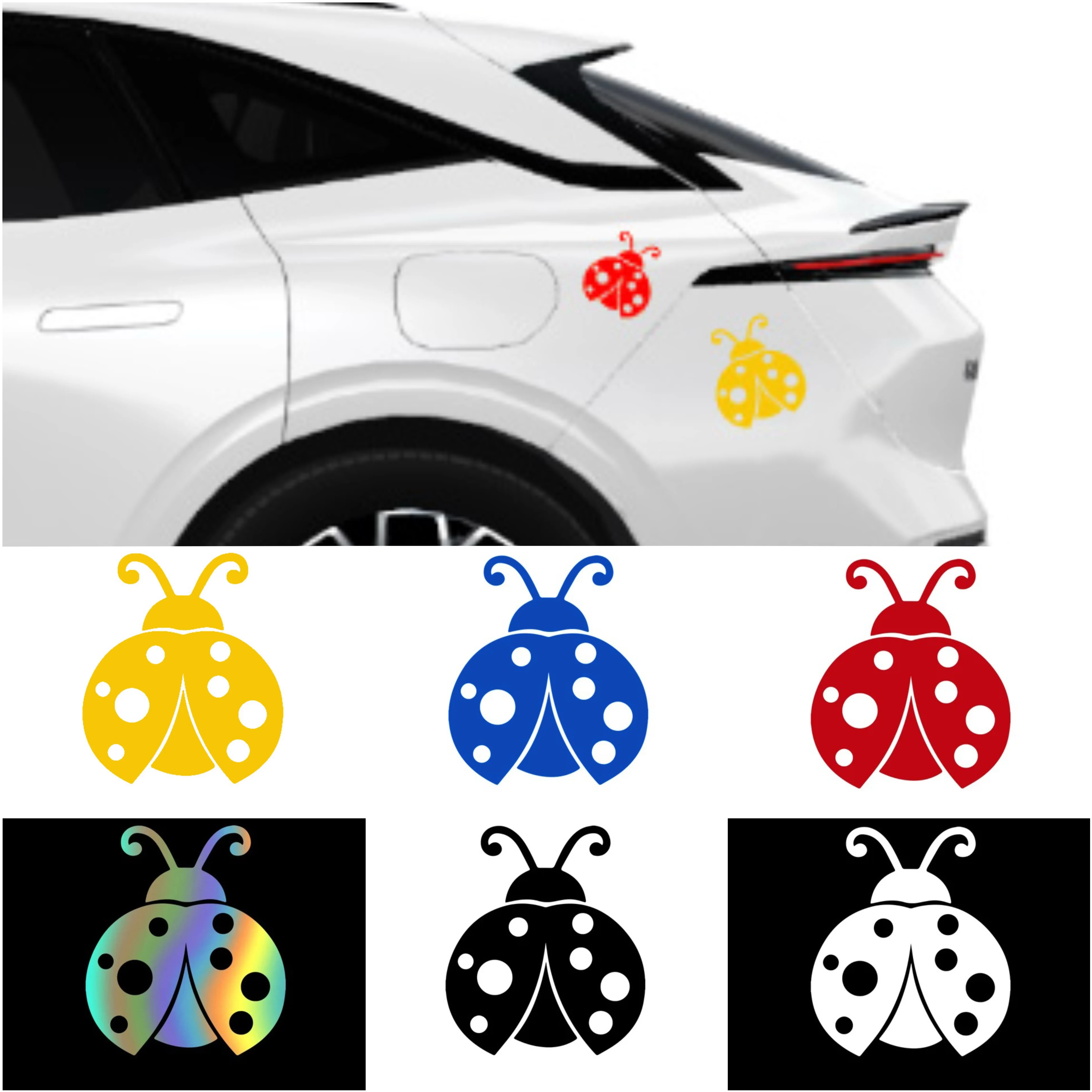 Beetle Laser Vinyl Car Stickers/ Motorcycles - Waterproof Durable Decals UV Proof, Body / Door /Helmet Handle Decoration
Beetle Laser Vinyl Car Stickers/ Motorcycles - Waterproof Durable Decals UV Proof, Body / Door /Helmet Handle Decoration