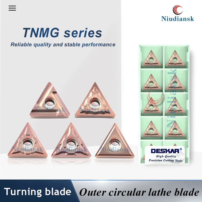 TNMG Series Turning Insert TNMG160408-MA/MS/MQ/HA/HS/JMS/R-S/L-S/MF/MM LF6118 CNC Stainless Steel Triangle External Turning Tool 
TNMG Series Turning Insert TNMG160408-MA/MS/MQ/HA/HS/JMS/R-S/L-S/MF/MM LF6118 CNC Stainless Steel Triangle External Turning Tool