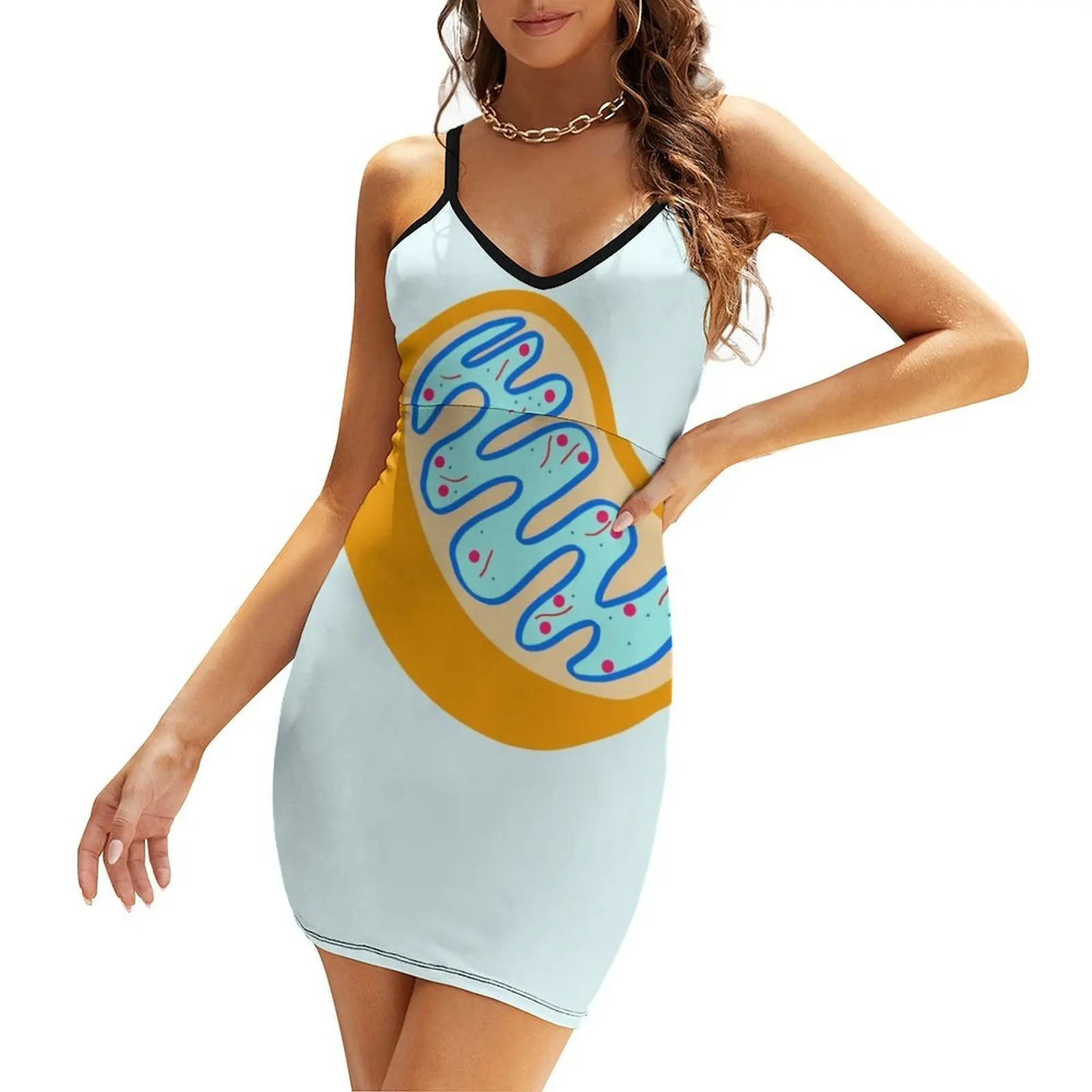 Mitochondria is the powerhouse of the cell Sling Dress dresses for womens Dance dresses summer clothes
Mitochondria is the powerhouse of the cell Sling Dress dresses for womens Dance dresses summer clothes