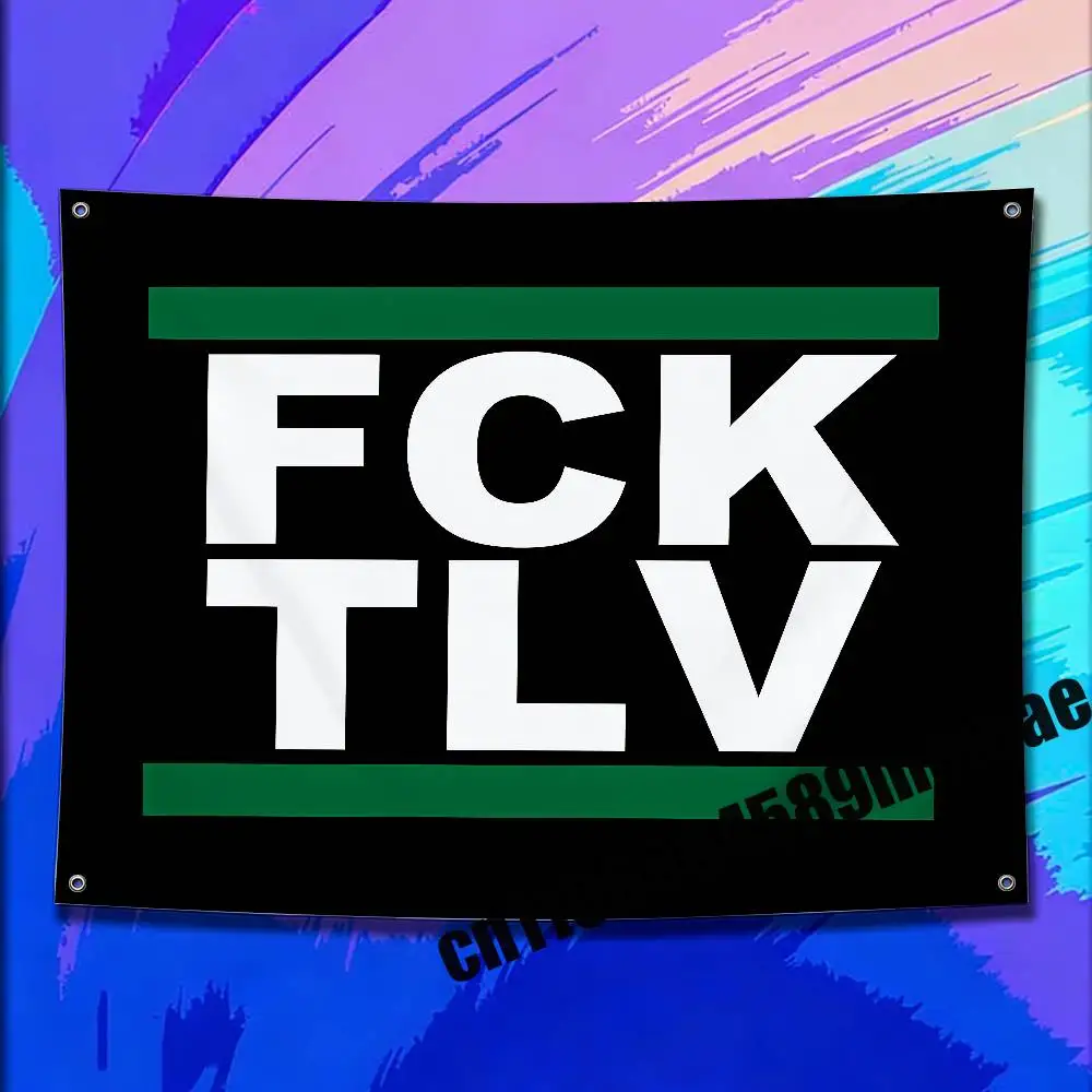 For FCK TLV Flag 50*70cm 60*90cm 80*120cm 100*150cm 150*200cm Camp Wall Banner Tapestry Cover
For FCK TLV Flag 50*70cm 60*90cm 80*120cm 100*150cm 150*200cm Camp Wall Banner Tapestry Cover