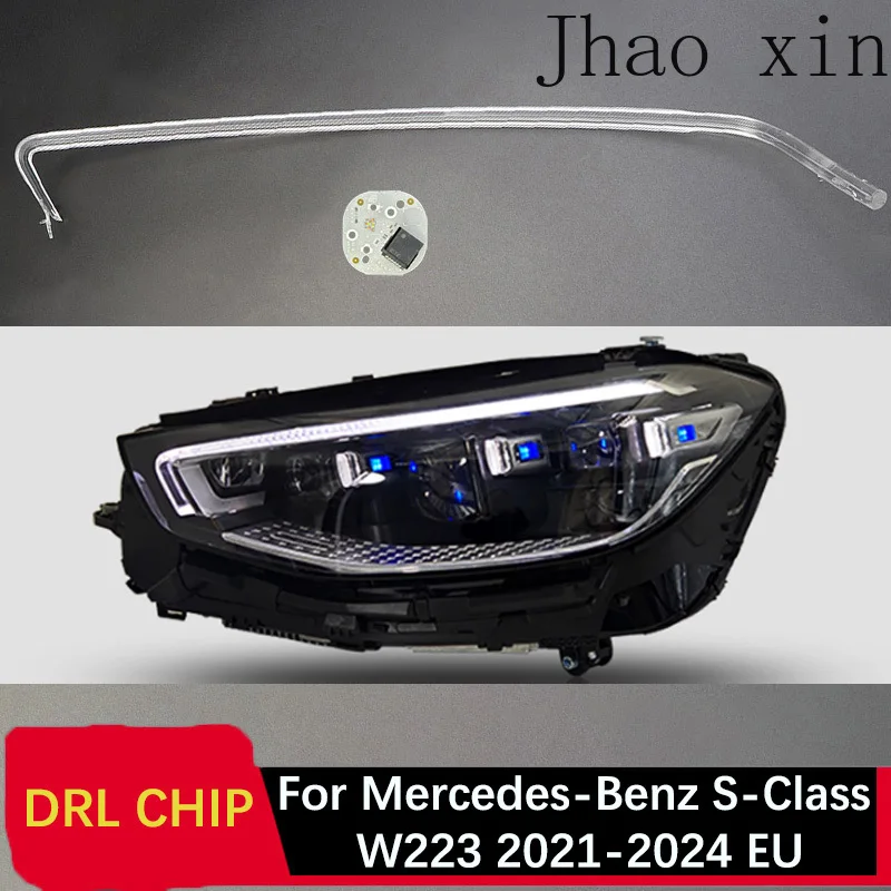 Light Guide Strip Ballast Circuit Board Angel Eye for Mercedes-Benz S-Class W223 21-24 EU Car Headlight DRL CHIP Lamp Tube White
Light Guide Strip Ballast Circuit Board Angel Eye for Mercedes-Benz S-Class W223 21-24 EU Car Headlight DRL CHIP Lamp Tube White