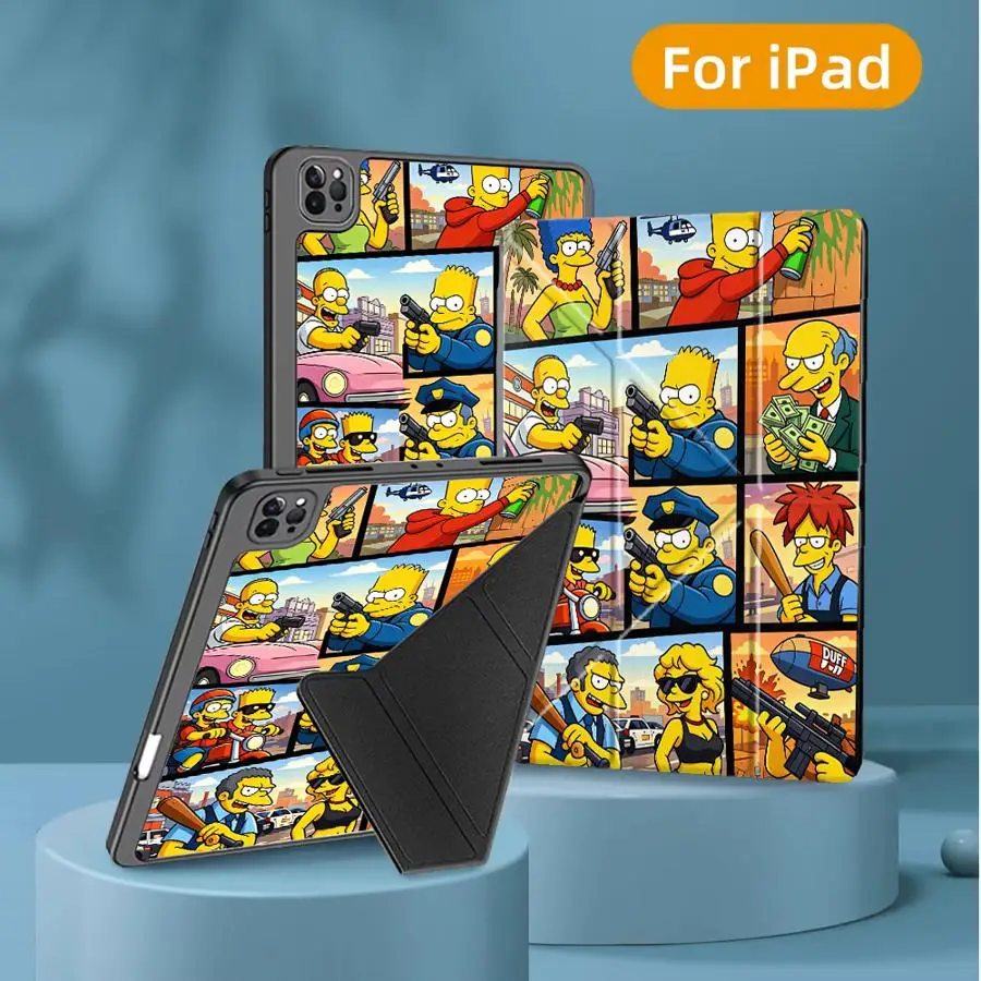 Holder Cover Tablet Case For iPad Mini 6 7 Pro 2025 Air 4 5 M3 M2 M4 11inch Pro 11th 10th 9th 8th 7th 12.9inch Simpsons Parody
Holder Cover Tablet Case For iPad Mini 6 7 Pro 2025 Air 4 5 M3 M2 M4 11inch Pro 11th 10th 9th 8th 7th 12.9inch Simpsons Parody