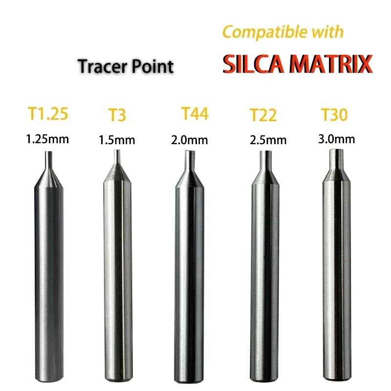 SILCA MATRIX Key Machine Tracer Point T3 (1,5 мм) T44 (2,0 мм) T22 (2,5 мм) T30 (3,0 мм) T1,25 (1,25 мм) слесарный инструмент
SILCA MATRIX Key Machine Tracer Point T3 (1,5 мм) T44 (2,0 мм) T22 (2,5 мм) T30 (3,0 мм) T1,25 (1,25 мм) слесарный инструмент