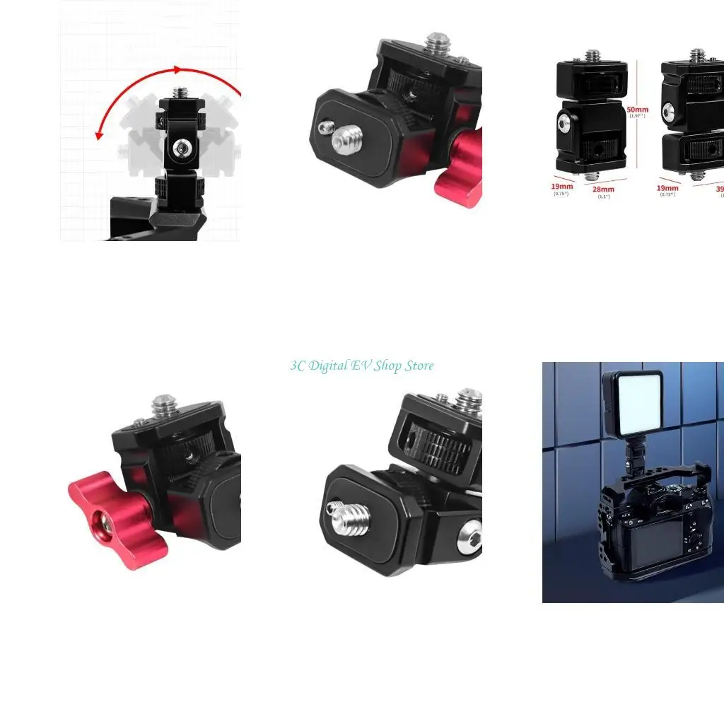 E74D Universal Field Monitors Mount Bracket for Fill Light Video Accessories
E74D Universal Field Monitors Mount Bracket for Fill Light Video Accessories