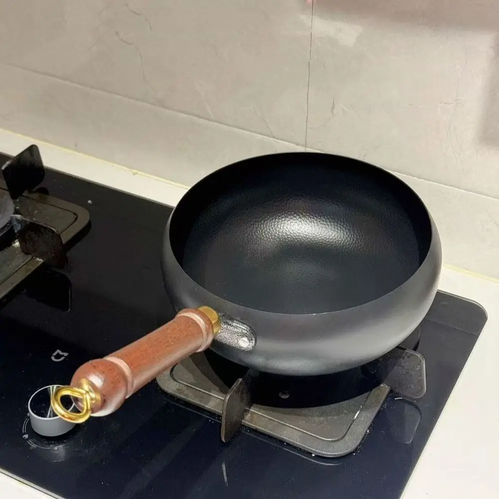 Large Belly Pan Nonstick Chinese Cooking Wok Wood Handle 24cm Iron Stir Fry Pan Uncoated Big Belly Soup Pot Cookware
Large Belly Pan Nonstick Chinese Cooking Wok Wood Handle 24cm Iron Stir Fry Pan Uncoated Big Belly Soup Pot Cookware