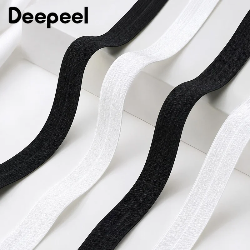 5/10M 10-25mm Spandex Fold Over Elastic Band Solid Satin Rubber Tape for Hair Tie Headband Clothing Sewing Accessories Tailoring
5/10M 10-25mm Spandex Fold Over Elastic Band Solid Satin Rubber Tape for Hair Tie Headband Clothing Sewing Accessories Tailoring