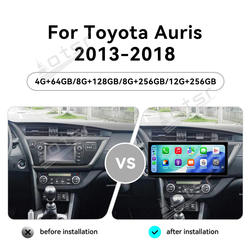 15.8 Inch Dash Touch Screen Car Radio GPS Navigation Stereo For Toyota Auris 2013-2018 Multimedia CarPlay Android Auto Head Unit
15.8 Inch Dash Touch Screen Car Radio GPS Navigation Stereo For Toyota Auris 2013-2018 Multimedia CarPlay Android Auto Head Unit