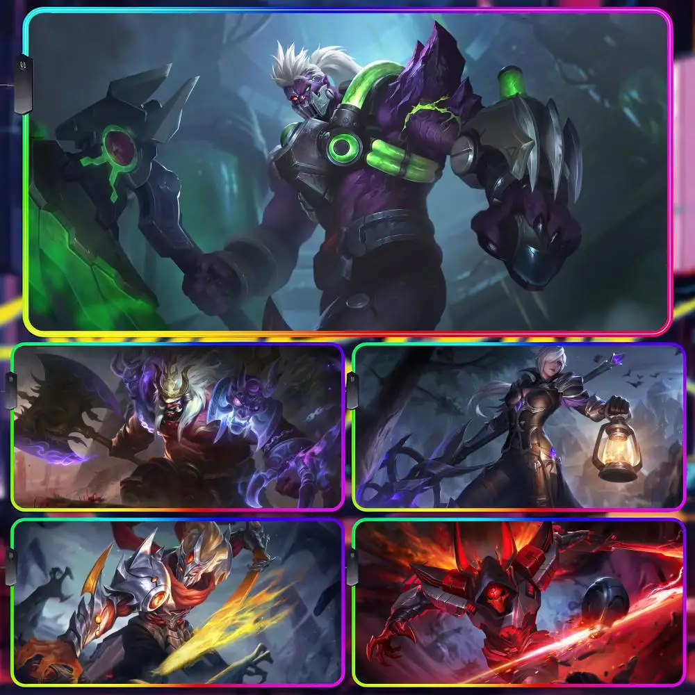 Mobile Legends B-Bang Bang Коврик для мыши Gamer Люминесцентный светодиодный коврик для мыши Игровой стол Rgb Настольный коврик Клавиатура Коврик для ПК Коврик для мыши 
Mobile Legends B-Bang Bang Коврик для мыши Gamer Люминесцентный светодиодный коврик для мыши Игровой стол Rgb Настольный коврик Клавиатура Коврик для ПК Коврик для мыши
