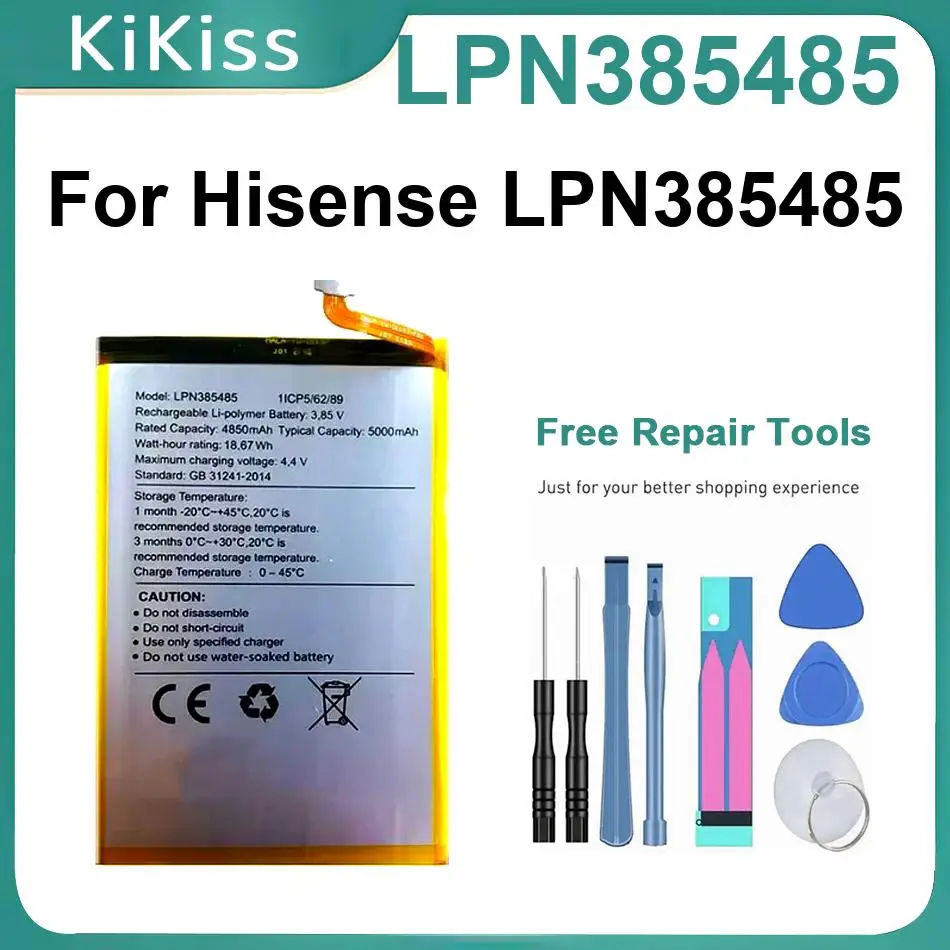LPN385485 Batteries For Hisense 5000Mah High-Performance Mobile Phone Battery
LPN385485 Batteries For Hisense 5000Mah High-Performance Mobile Phone Battery