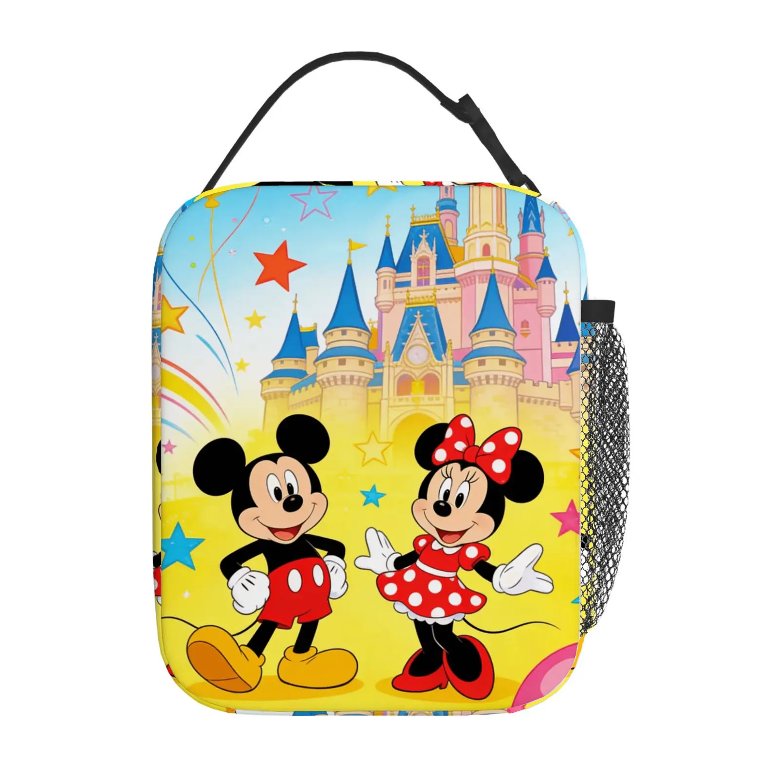 1pc Mickey and Minnie color printed cartoon portable meal bag, multi-scene application, exquisite and durable, unisex
1pc Mickey and Minnie color printed cartoon portable meal bag, multi-scene application, exquisite and durable, unisex