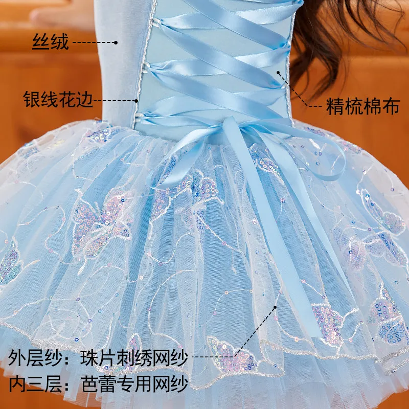 Velvet Professional Ballet Tutu Dress Girl Dance Costume Child Performance Long Sleeve Tutu Kids Child Carnival Jazz Dance Dress
Velvet Professional Ballet Tutu Dress Girl Dance Costume Child Performance Long Sleeve Tutu Kids Child Carnival Jazz Dance Dress