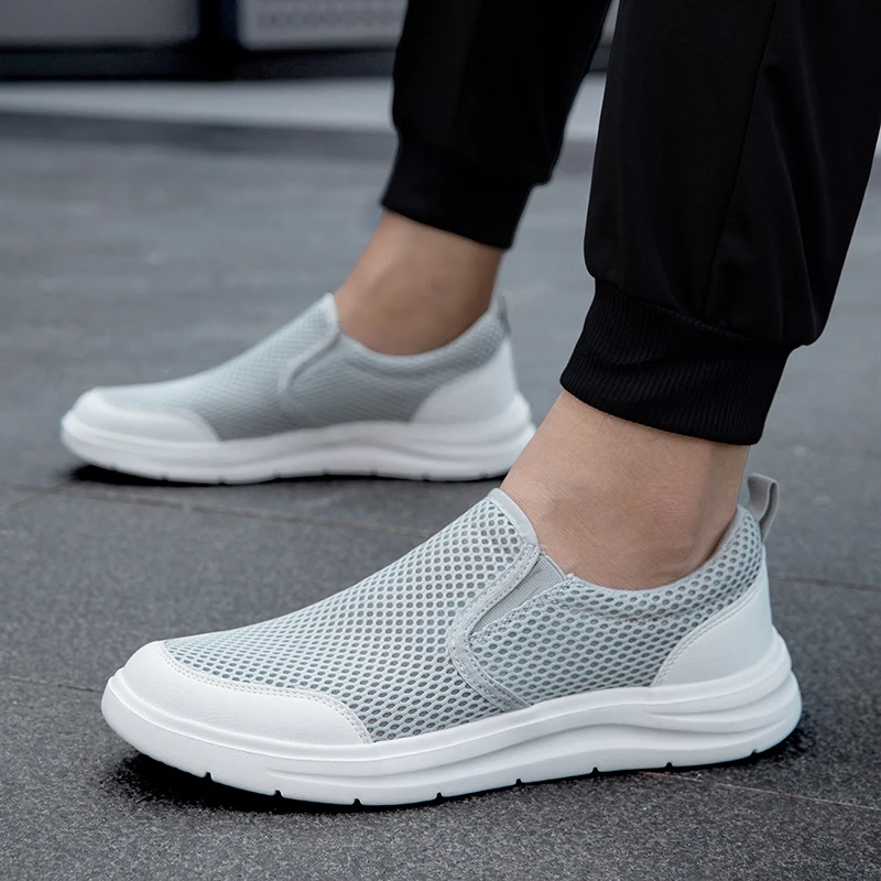 Men Walking Loafers Mesh Flats Shoes Summer Sports Outdoor Comfortable Light Running Sneakers Boys Big Size 38-45
Men Walking Loafers Mesh Flats Shoes Summer Sports Outdoor Comfortable Light Running Sneakers Boys Big Size 38-45
