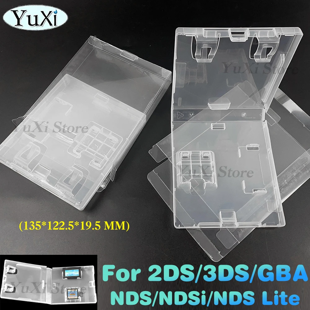 Transparent Protective Game Card Cartridge Storage Dustproof Box For NDS NDS Lite NDSi 3DS 2DS GBA Cartridge Case
Transparent Protective Game Card Cartridge Storage Dustproof Box For NDS NDS Lite NDSi 3DS 2DS GBA Cartridge Case