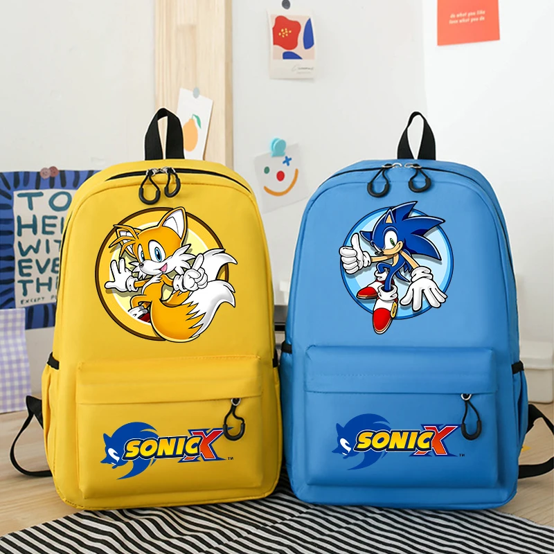Sonics Series Backpack Cartoon Shadow Primary Student School Bag Hot Game Figure Print Teenager Schoolbags Trend Birthday Gift
Sonics Series Backpack Cartoon Shadow Primary Student School Bag Hot Game Figure Print Teenager Schoolbags Trend Birthday Gift
