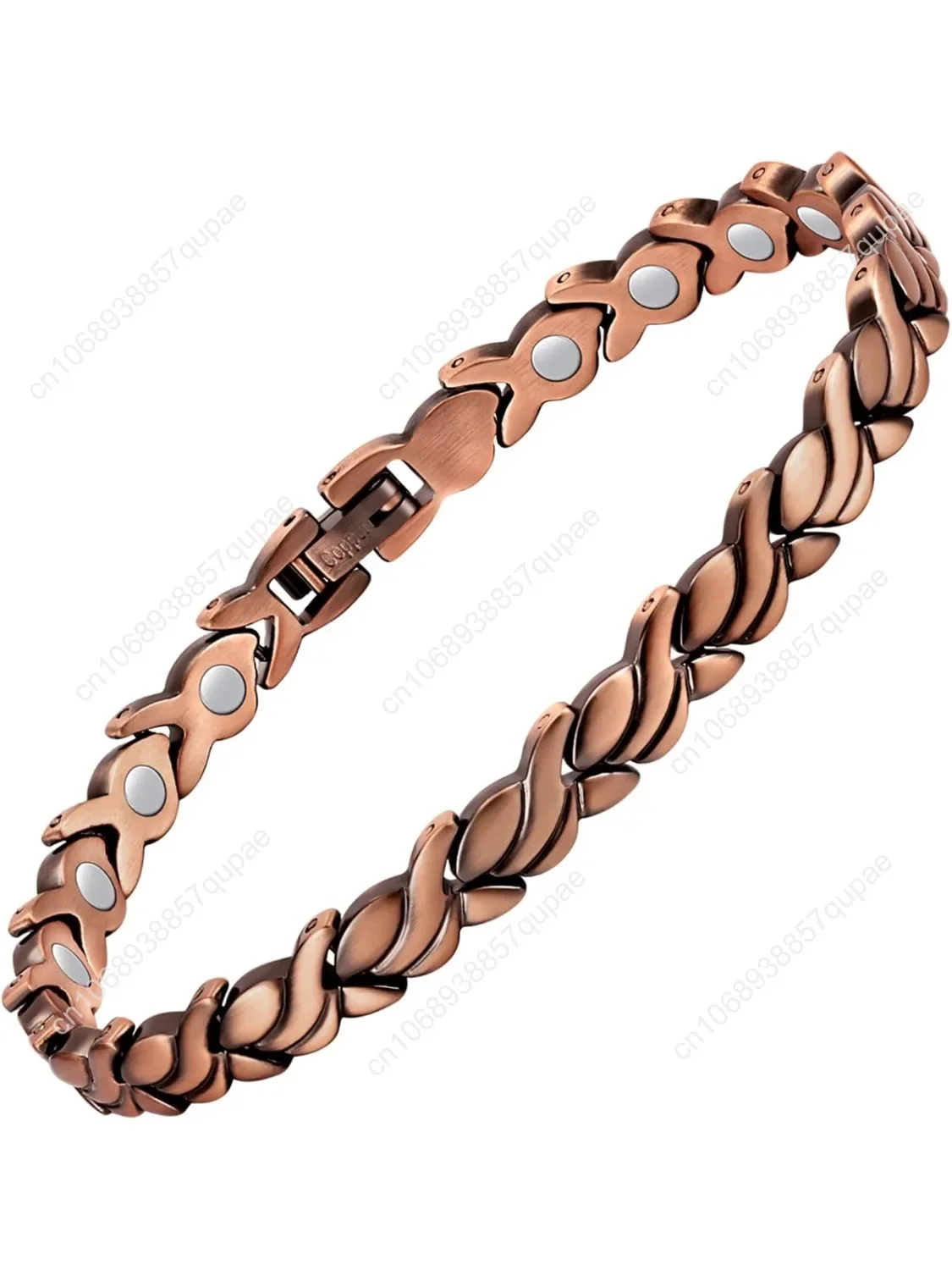 Feraco Copper Bracelets for Women, 99.99% Pure Copper Magnetic Bracelets with Effective Neodymium Magnets, Adjustable Jewelry Gi
Feraco Copper Bracelets for Women, 99.99% Pure Copper Magnetic Bracelets with Effective Neodymium Magnets, Adjustable Jewelry Gi