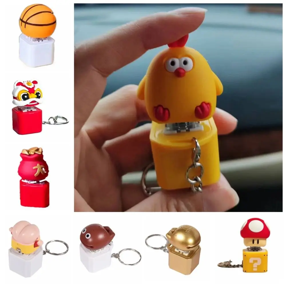 Yellow Chick Wooden Fish Keyboard Keychain Electronic Luminous Mechanical Keyboard Keychain LED Lamp Wooden Fish
Yellow Chick Wooden Fish Keyboard Keychain Electronic Luminous Mechanical Keyboard Keychain LED Lamp Wooden Fish