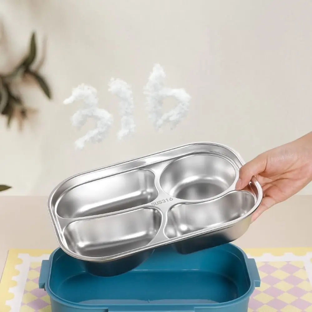 Большой вместительный ланч-бокс из нержавеющей стали 304, изолированный герметичный разделенный контейнер для хранения продуктов, герметичный портативный контейнер
Большой вместительный ланч-бокс из нержавеющей стали 304, изолированный герметичный разделенный контейнер для хранения продуктов, герметичный портативный контейнер