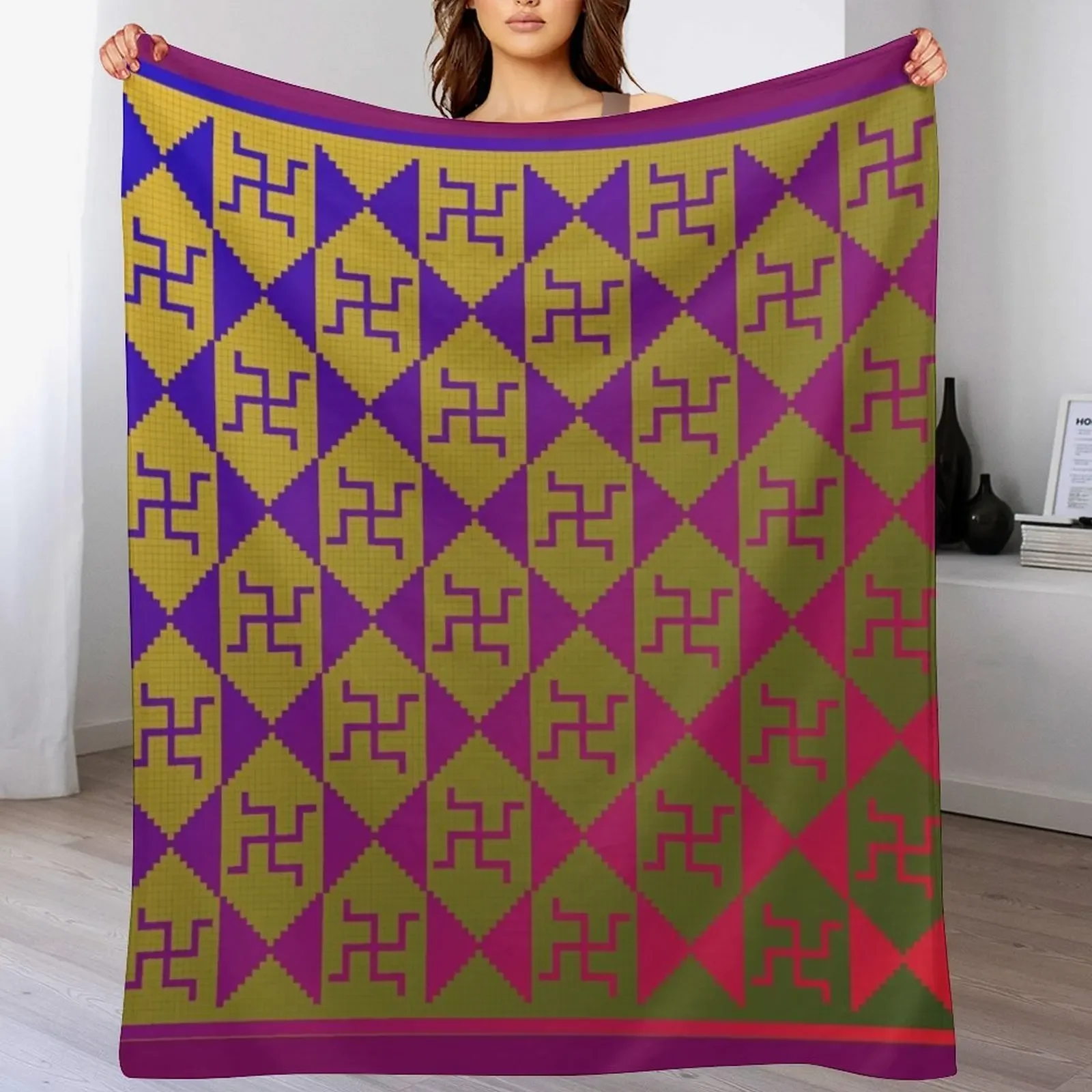 Roman mosaic. Cherchell-01 Throw Blanket Soft Plush Blanket as Housewarming Gift
Roman mosaic. Cherchell-01 Throw Blanket Soft Plush Blanket as Housewarming Gift