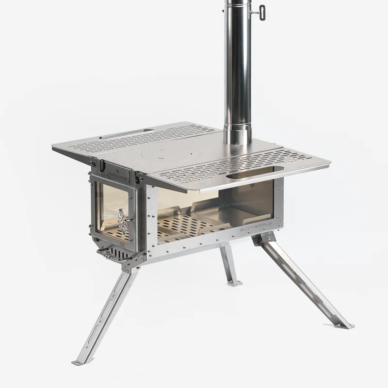 Butterfly stove High edition outdoor wood stove Camping tent heating Camping bonfire BBQ stove Daguan
Butterfly stove High edition outdoor wood stove Camping tent heating Camping bonfire BBQ stove Daguan