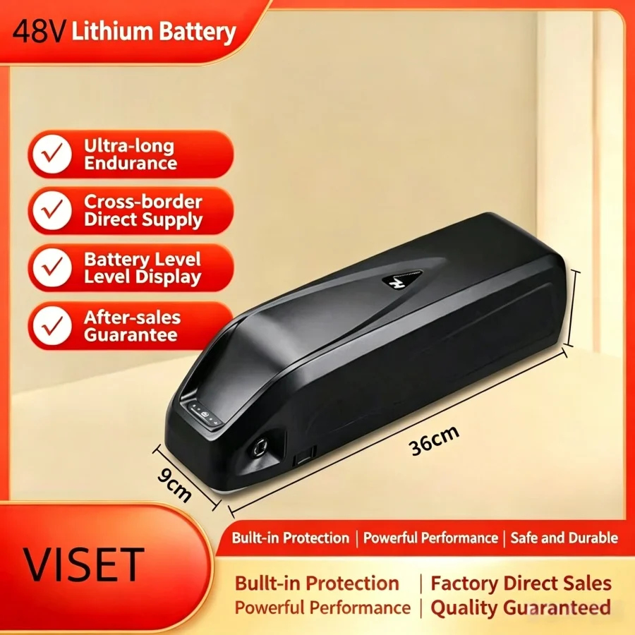 48V For Motor Electric Mountain Bike Hailong Battery With BMS 13Ah ,for Bafang BBS02 BBS03 BBSHD 750W 1000W Ebik
48V For Motor Electric Mountain Bike Hailong Battery With BMS 13Ah ,for Bafang BBS02 BBS03 BBSHD 750W 1000W Ebik