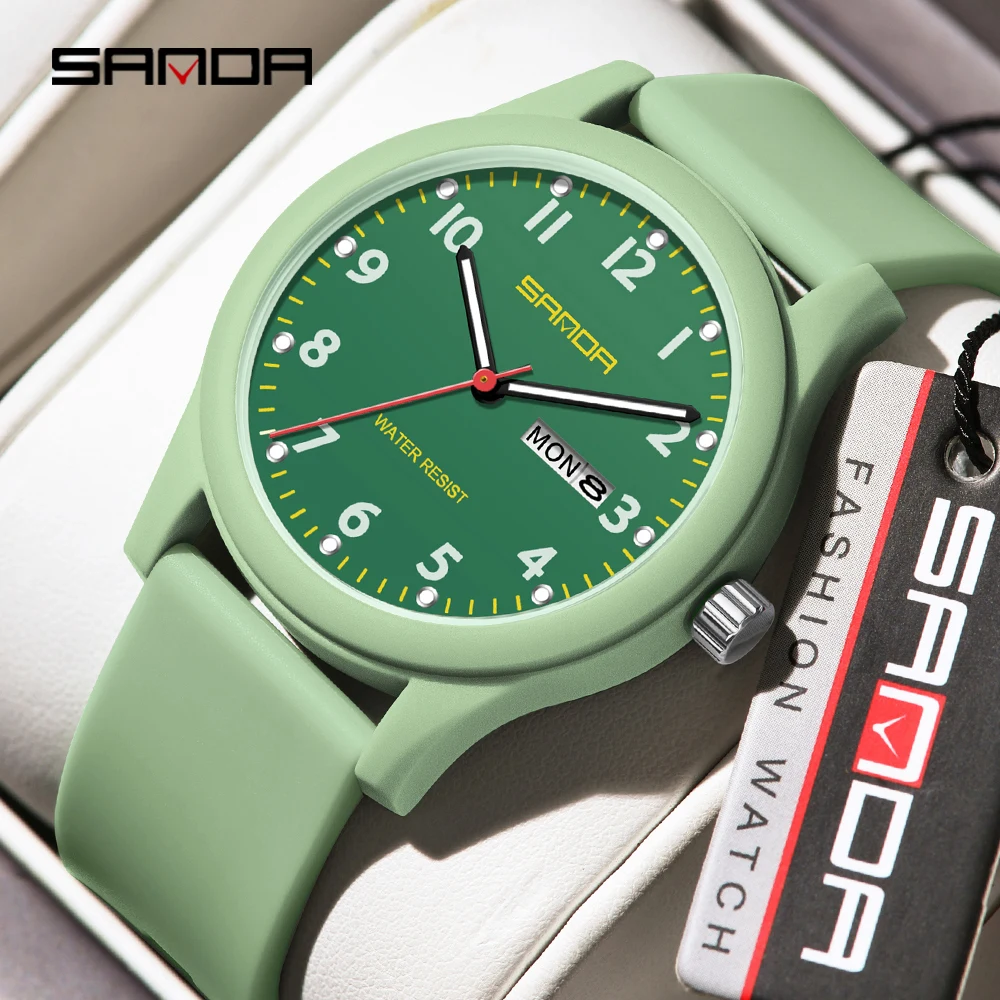 SANDA Top Brand 3263 Minimalist Women's Quartz Watch Clock Minimalist Style Waterproof Calendar Women's Quartz Watch 2024
SANDA Top Brand 3263 Minimalist Women's Quartz Watch Clock Minimalist Style Waterproof Calendar Women's Quartz Watch 2024