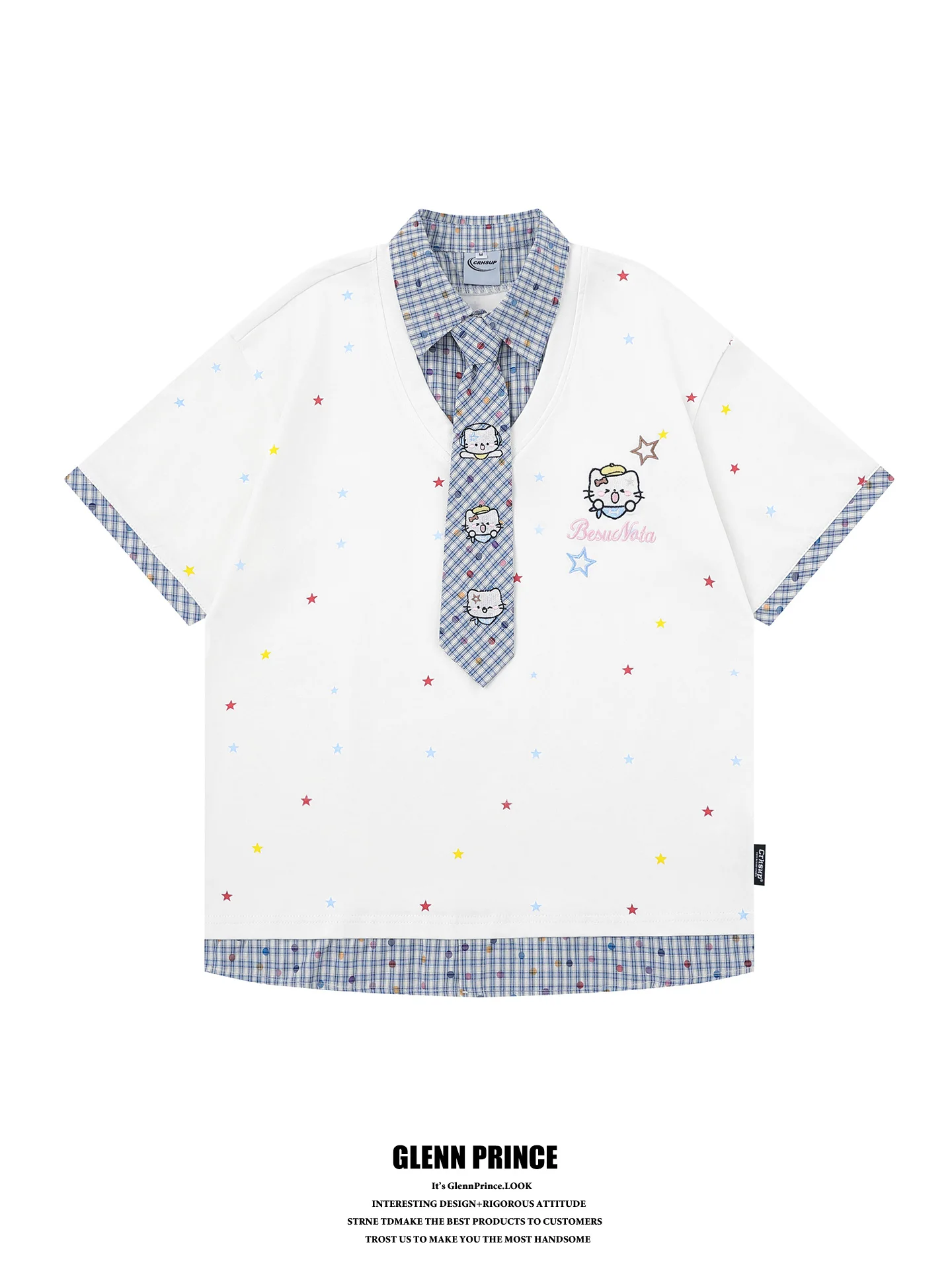 GPstudio Summer Men's Loose Fit Cotton Shirt Pattern Breathable Short Sleeve T-Shirt Youth Fashion Casual Wear
GPstudio Summer Men's Loose Fit Cotton Shirt Pattern Breathable Short Sleeve T-Shirt Youth Fashion Casual Wear