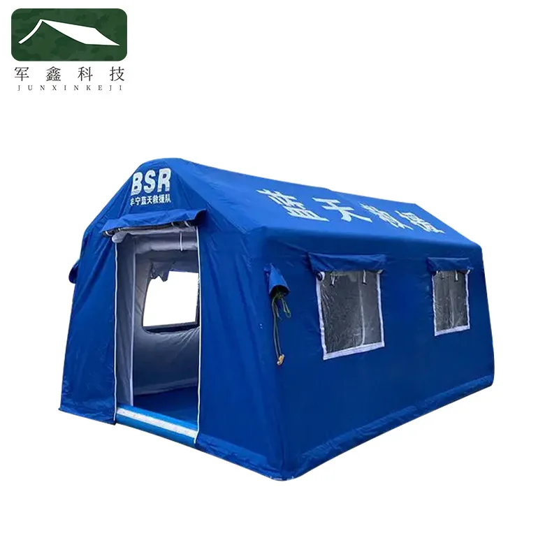 Outdoor emergency blue sky rescue inflatable tent large firefighting 12-square-meter health medical command and disaster relief
Outdoor emergency blue sky rescue inflatable tent large firefighting 12-square-meter health medical command and disaster relief