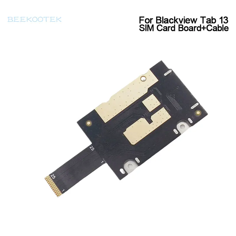 Новый оригинальный планшет Blackview Tab 13 держатель слота для сим-карты Board с держателем SIM-карты и кабелем FPC аксессуары для планшета Blackview Tab 13
Новый оригинальный планшет Blackview Tab 13 держатель слота для сим-карты Board с держателем SIM-карты и кабелем FPC аксессуары для планшета Blackview Tab 13