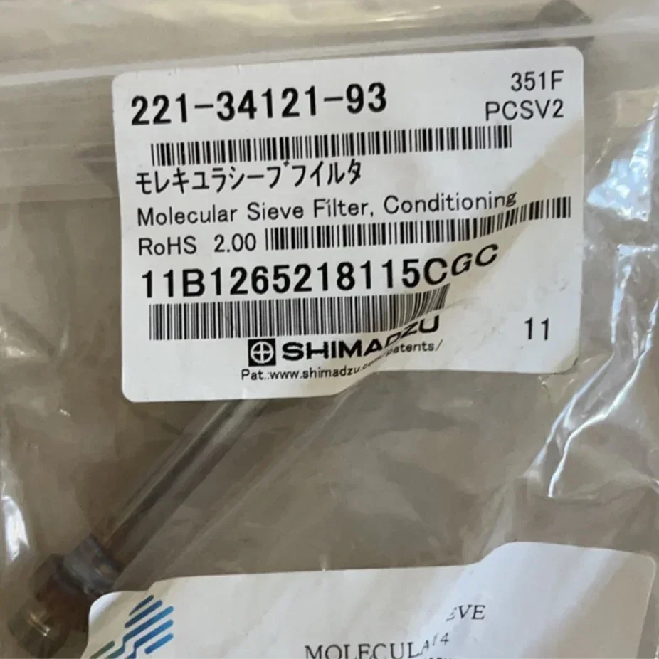 Shimadzu molecular sieve filter 221-34121-93 chromatography filter/purification tube, original promotion
Shimadzu molecular sieve filter 221-34121-93 chromatography filter/purification tube, original promotion