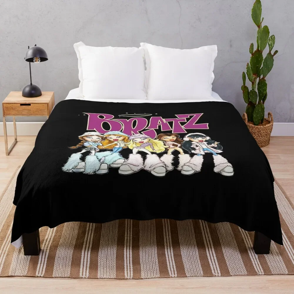 Bratz Throw Blanket Soft Sherpa Fleece Warm Blanket for Winter
Bratz Throw Blanket Soft Sherpa Fleece Warm Blanket for Winter