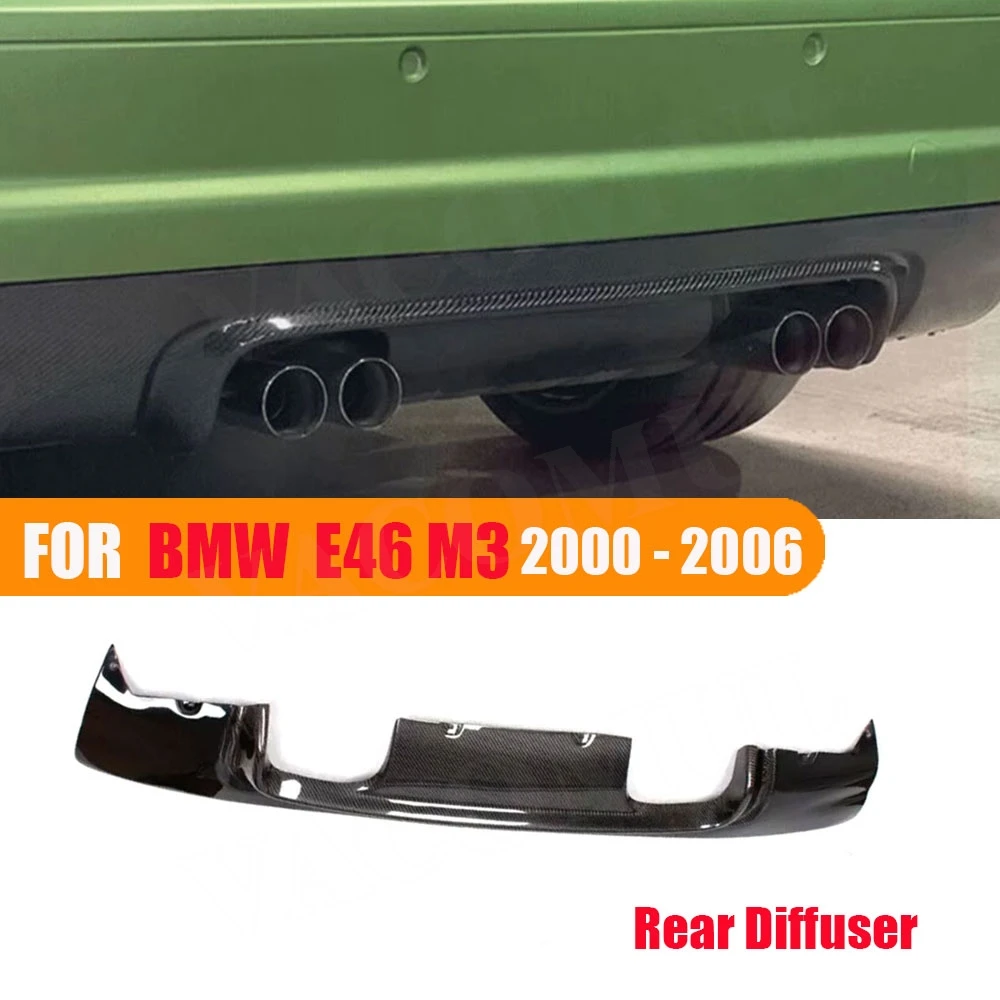VACOMUL Carbon Fiber Rear Diffuser Bumper Lip For BMW E46 M3 Coupe 2000 -2006 Car Body kit Styling New Tuning Parts Accessories
VACOMUL Carbon Fiber Rear Diffuser Bumper Lip For BMW E46 M3 Coupe 2000 -2006 Car Body kit Styling New Tuning Parts Accessories