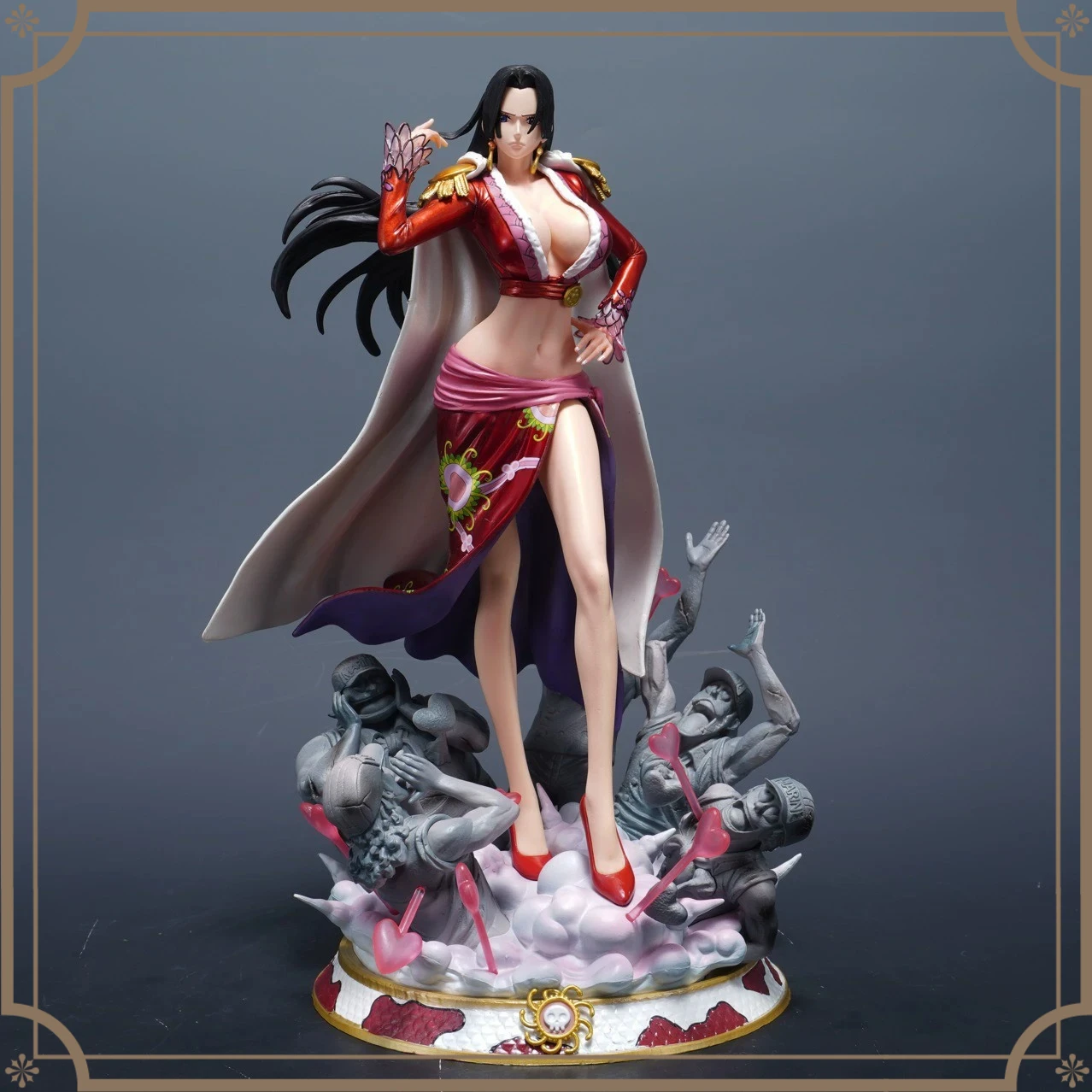 In stock One Piece figure Dream Empress Hancock love standing posture tide play animation peripheral gifts model statue ornament
In stock One Piece figure Dream Empress Hancock love standing posture tide play animation peripheral gifts model statue ornament