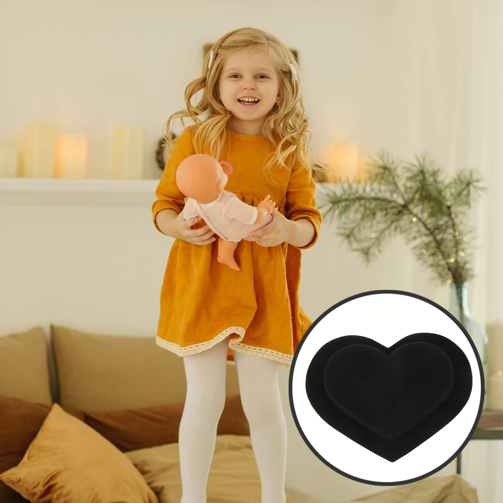 EVA Cloth Mini Hats Heart Shaped Accessories Black Small Top Hat Embryo Craft Delicate Tiny Hats Idea
EVA Cloth Mini Hats Heart Shaped Accessories Black Small Top Hat Embryo Craft Delicate Tiny Hats Idea
