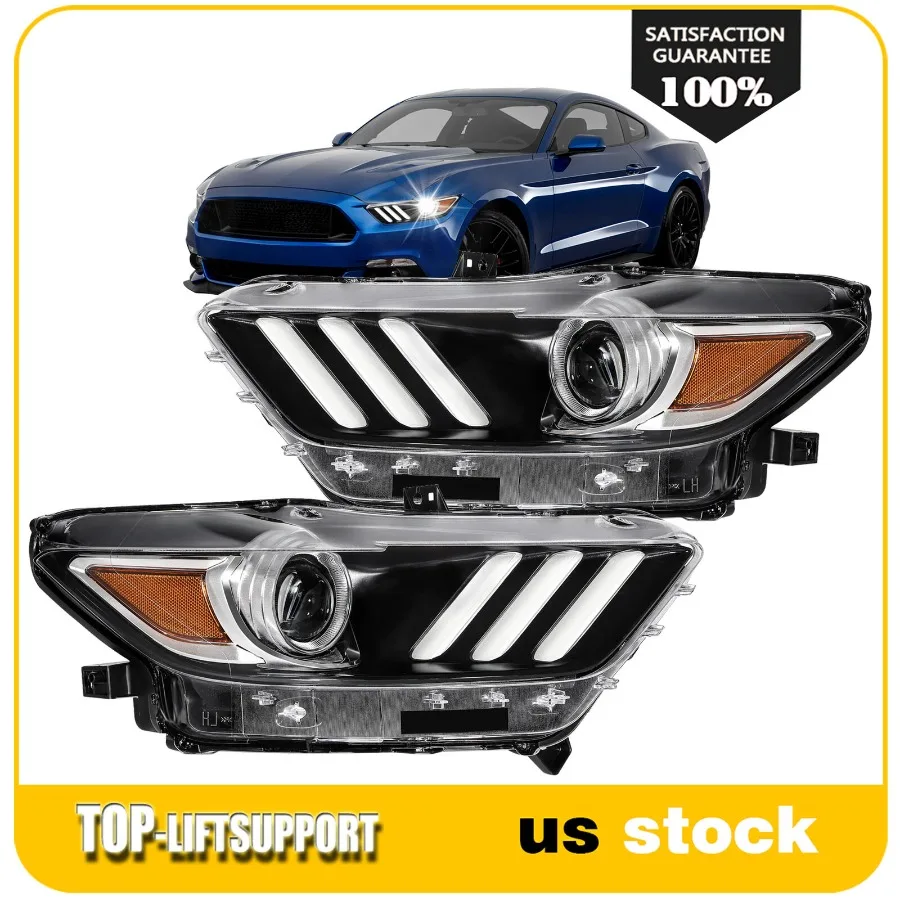 Фары в сборе для Mustang 2015-2016 2017, светодиодные DRL HID, ксеноновая пара
Фары в сборе для Mustang 2015-2016 2017, светодиодные DRL HID, ксеноновая пара