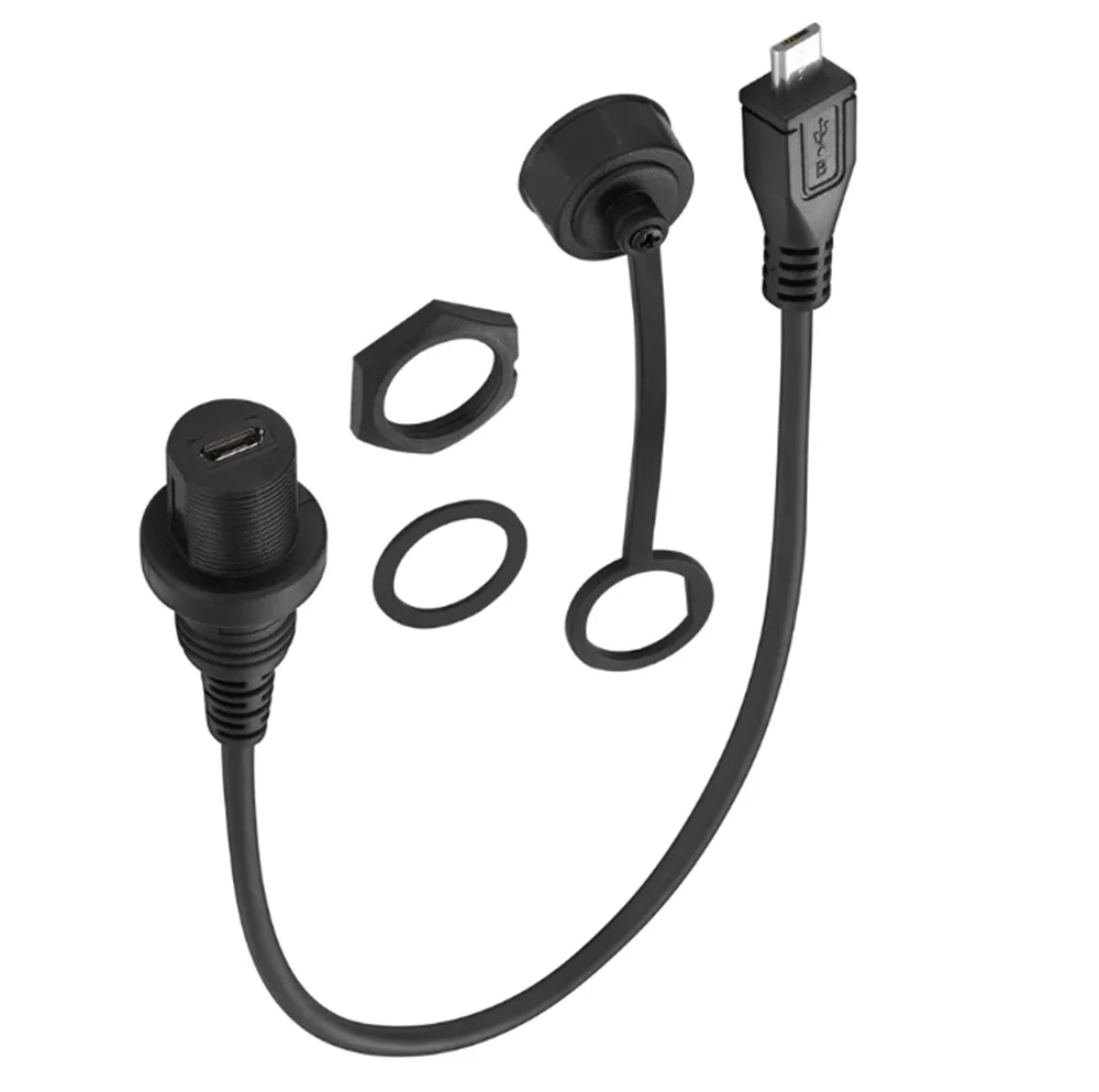 Micro USB 2.0 IP67 Waterproof Cable, Micro USB 5pin IP 67 Male to Female Panel Mount Waterproof Plug Extension Cable 30cm 1m
Micro USB 2.0 IP67 Waterproof Cable, Micro USB 5pin IP 67 Male to Female Panel Mount Waterproof Plug Extension Cable 30cm 1m