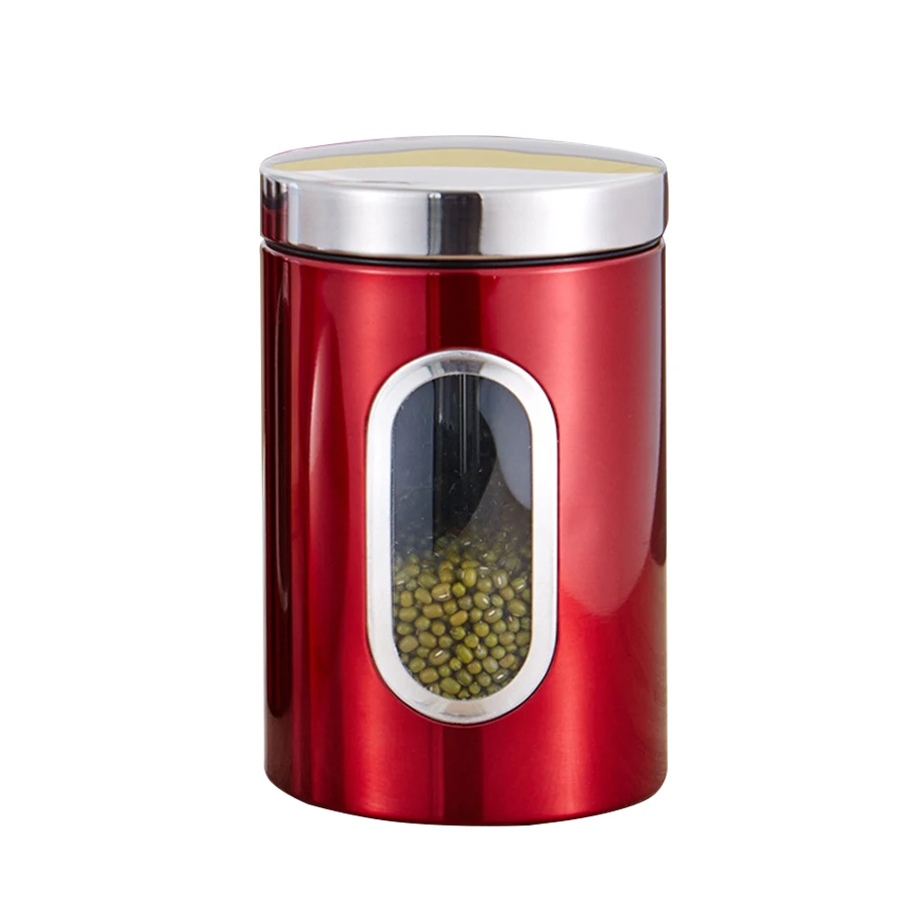 Snack Sealed Jar Food Storage Container Stainless Steel Airtight Lid Travel Portable Seasoning Jar Box
Snack Sealed Jar Food Storage Container Stainless Steel Airtight Lid Travel Portable Seasoning Jar Box